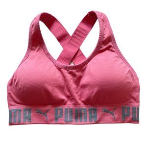 Puma Sport Bra Workout Gym Exercise Size Small light pink - rose